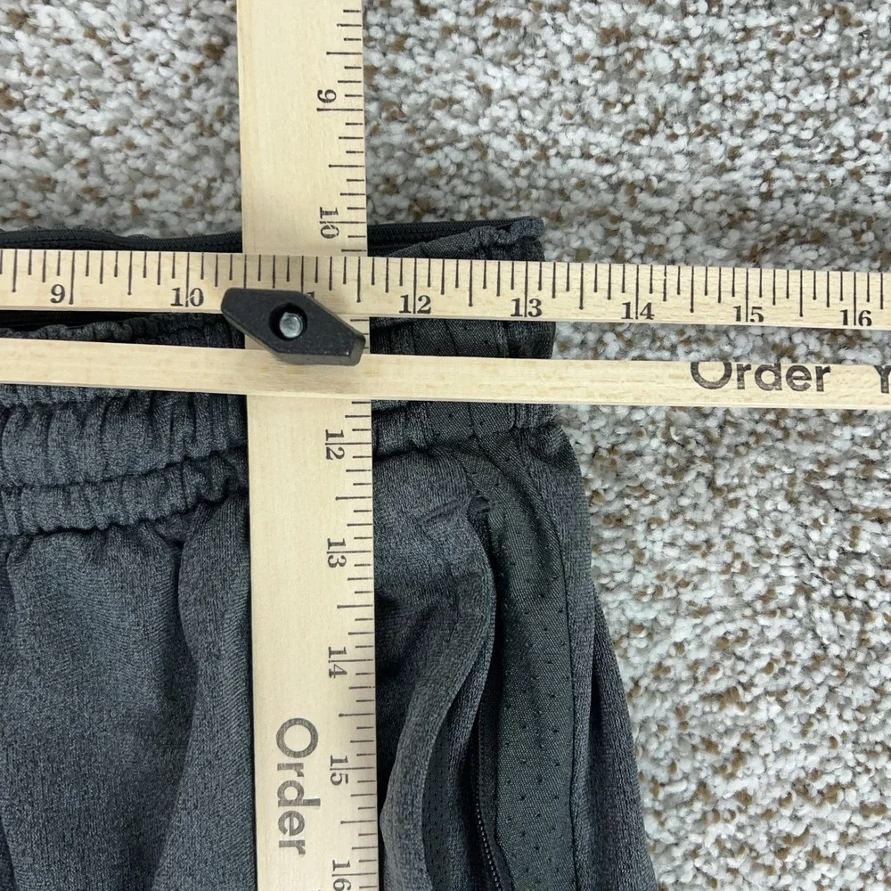 Nike Pants Boys Large Gray Dri-FIT Joggers Cuffed Zip Pocket Athletic‎ Running